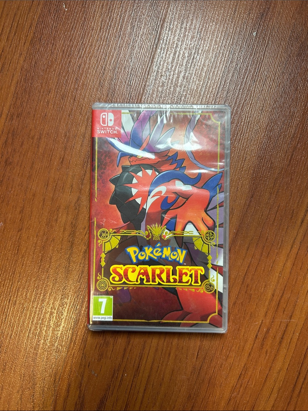 Nintendo Pokémon Scarlet — Red Cover Art